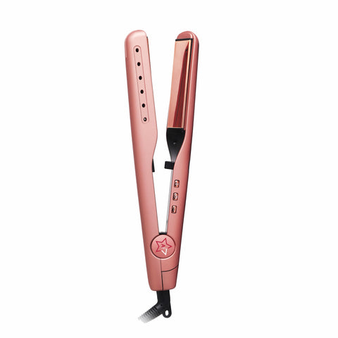 Digital 2inONE Twist Flat Iron with Rose Gold Titanium Plates-11