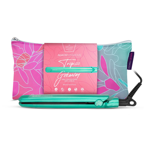 Tropico Getaway 0.5" Flat Iron with Travel Bag-5