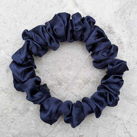 100% Silk Scrunchie - Medium-1