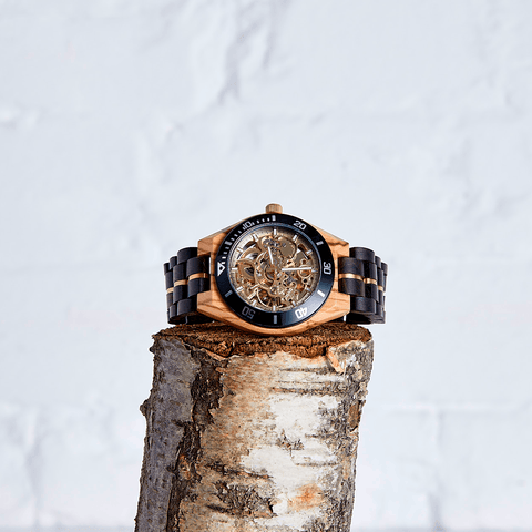 The Rosewood: Wood Watch for Men-0