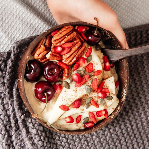 Eco-friendly Coconut Bowls & Spoons Set of 2-13