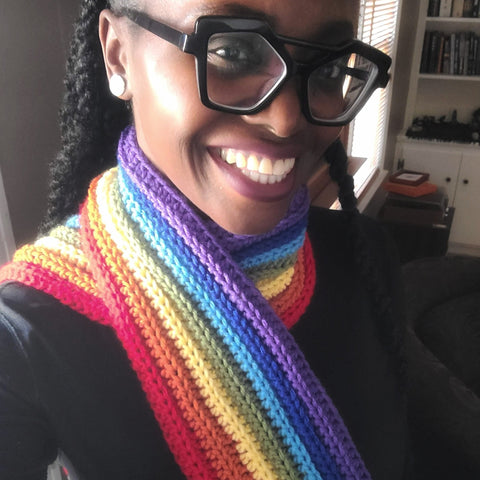 Ribbed Rainbow Scarf-1