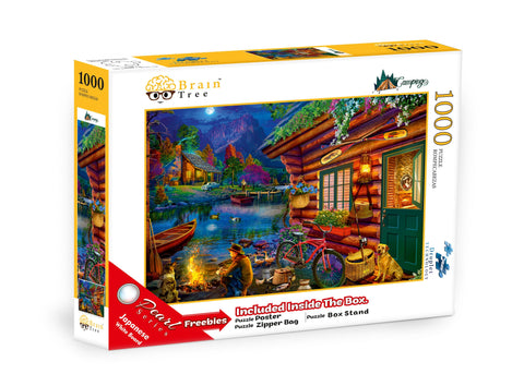 Camping Jigsaw Puzzles 1000 Piece-1